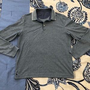 Untuckit Long Sleeve Polo Size M LIKE NEW